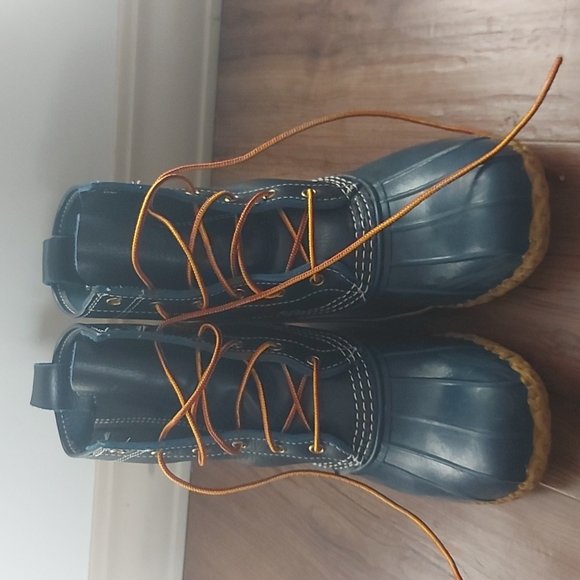 Bean Boots By L.L. Bean 7M Blue - Picture 3 of 6